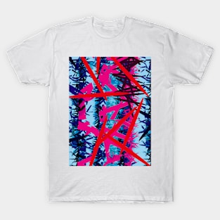 Thorns of Summer - Abstract Art T-Shirt